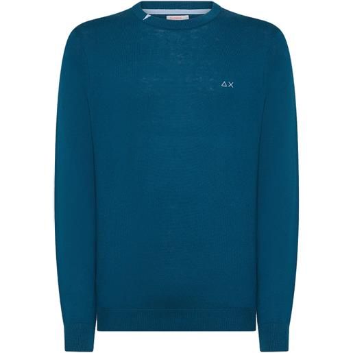 SUN 68 maglione girocollo in cotone e lana