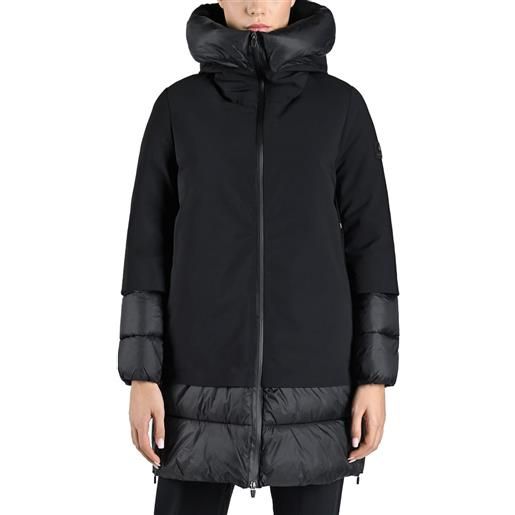 CANADIAN CLASSICS piumino lungo con cappuccio b mat becancour donna