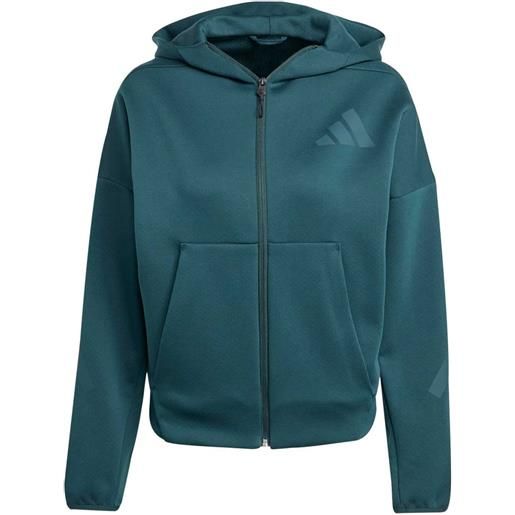 ADIDAS felpa full zip con cappuccio z. N. E. Donna