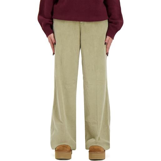 40WEFT pantalone flare tessuto roccia luisa donna