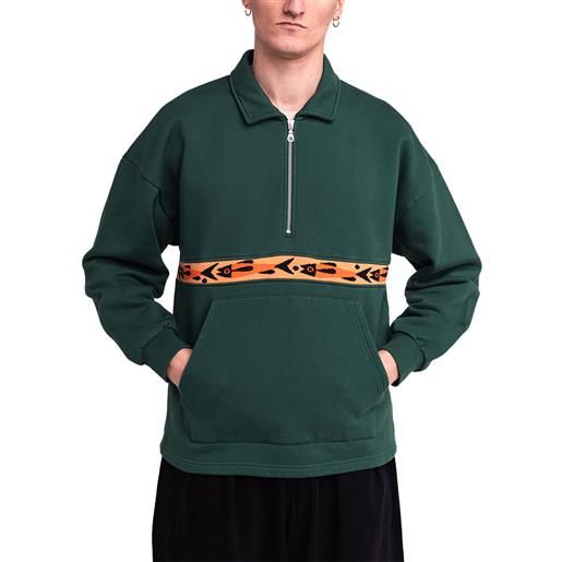 OLOW felpa half zip organic cotton manso