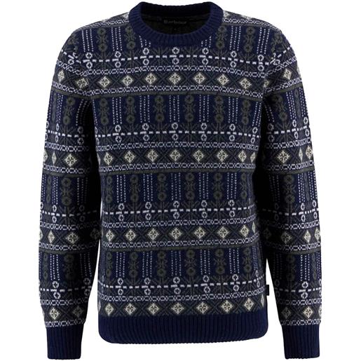 BARBOUR maglione norvegese grange town