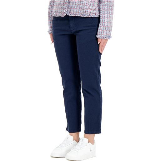 40WEFT pantalone chino capri melitas donna