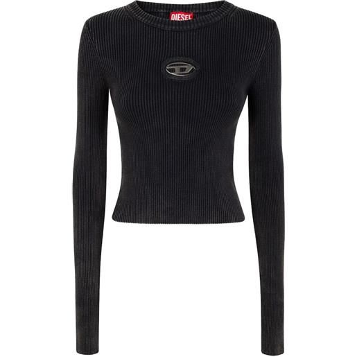 Diesel top a coste - nero