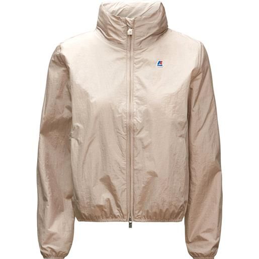 K-WAY giacca babette shiny crinkle donna