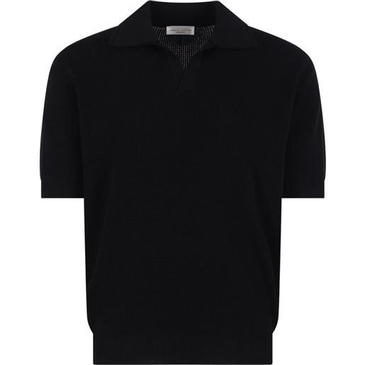 Roberto Collina camicia a maniche corte - nero