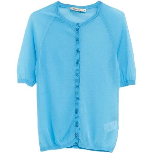 Paloma Wool cardigan patinela a maniche corte - blu
