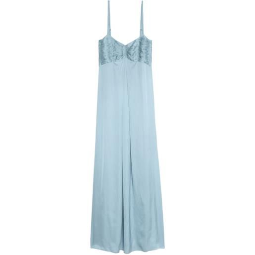 Zadig&Voltaire rippie maxi dress - blu