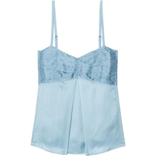Zadig&Voltaire top cippie smanicato - blu