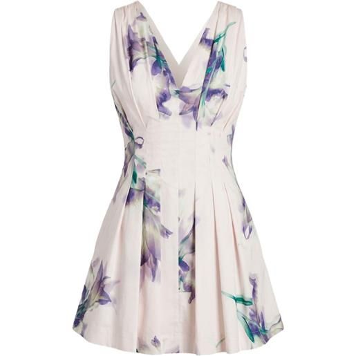 Nicholas abito elvira - shadow floral - rosa
