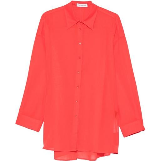 The Frankie Shop camicia melia - rosso