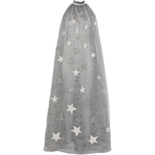 DUNESI abito estrella con design patchwork - grigio