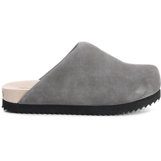 WUD stem clogs - grigio