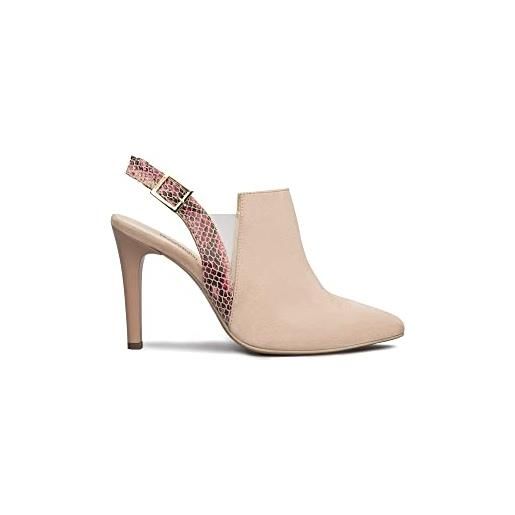 Nero Giardini e011063de décolleté donna in camoscio e pelle - phard 38 eu