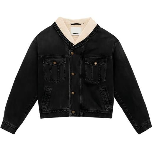 MARANT giacca denim jackson - nero