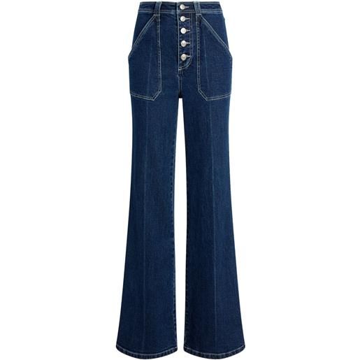 Cinq A Sept jeans a gamba ampia - blu