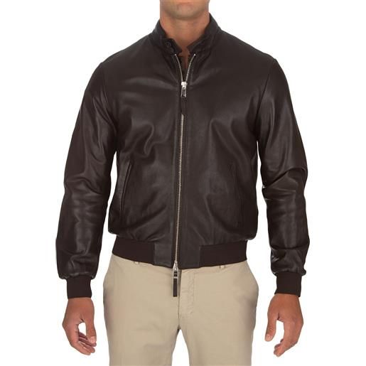 THE JACK & JACKIE LEATHERS the jack leathers | giacca elvis vegetable tanning marrone