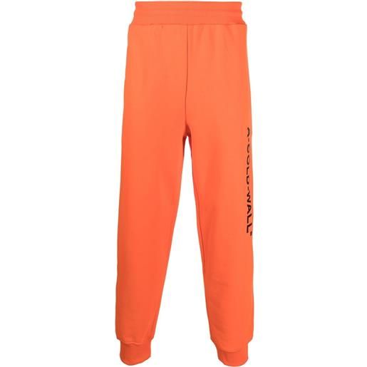A-COLD-WALL* pantaloni sportivi con stampa - arancione