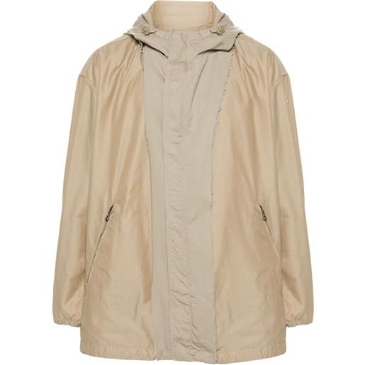 Diesel giacca con ricamo j-mckell - toni neutri