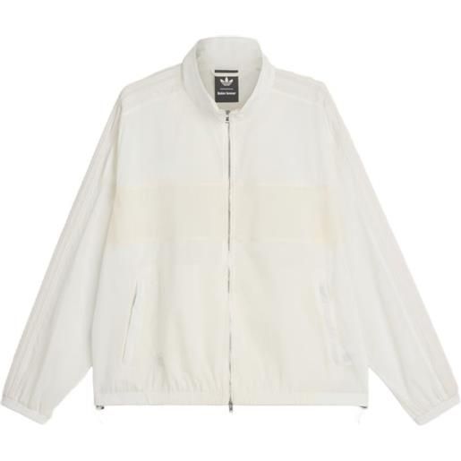 adidas x wales bonner giacca con dettaglio a righe - bianco
