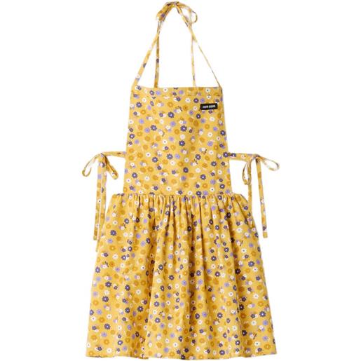 Miu Miu abito in popeline - giallo