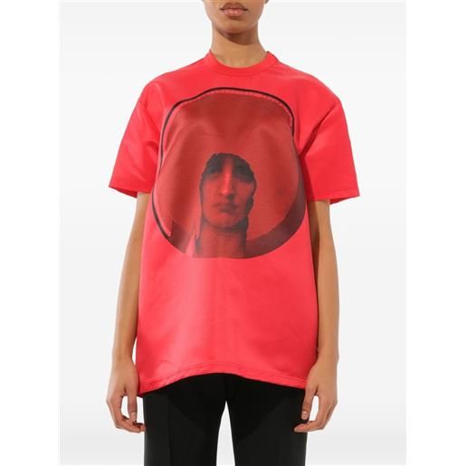Givenchy t-shirt con stampa grafica - rosso