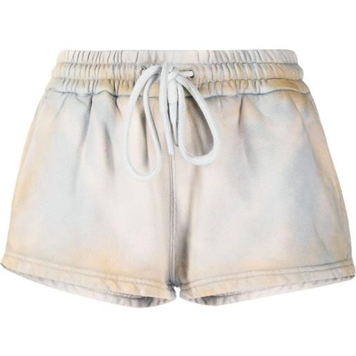 Off-White shorts laundry con coulisse - toni neutri