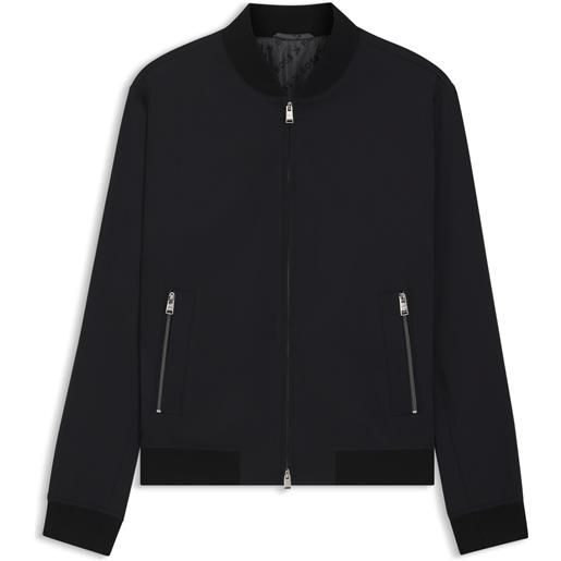 BOSS giacca slim fit in jersey elasticizzato ad alte prestazioni, nero