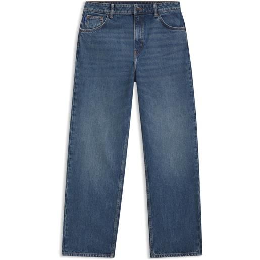 HUGO jeans dalla vestibilità morbida in denim blu lavato, blu