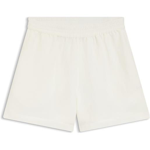 BOSS shorts fit morbido con logo ricamato, colore neutro