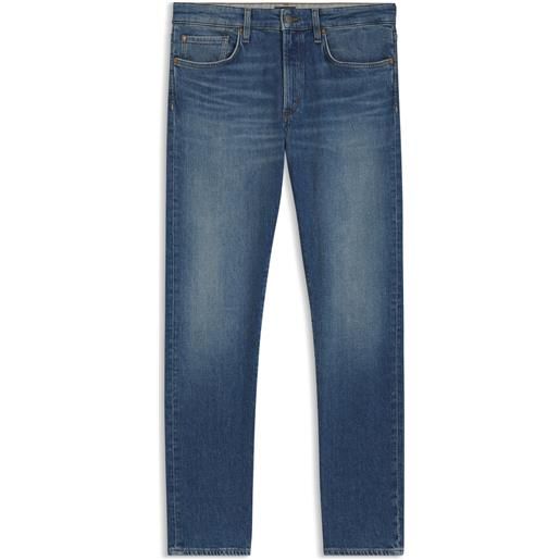 BOSS jeans slim fit in morbido denim elasticizzato, blu