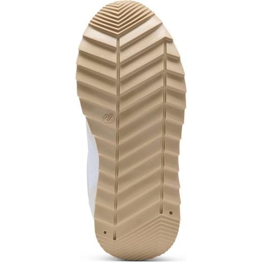 BOSS sneakers per bambini in similpelle e mesh, a disegni