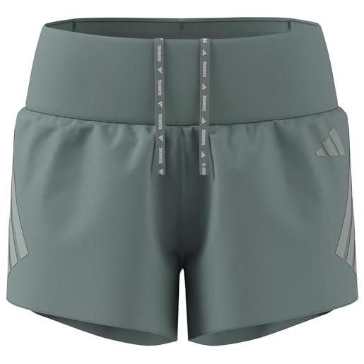 adidas femme adi365 running formotion iconic shorts, wonder sage, xxs 4 inch