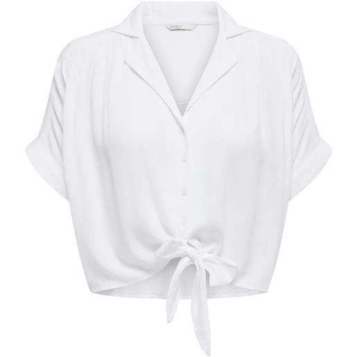 Only camicia onlpaula life s/s tie shirt