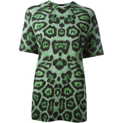 Givenchy leopard print t-shirt - verde