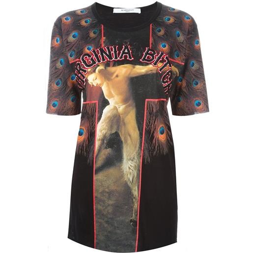 Givenchy virginia bitch t-shirt - multicolore