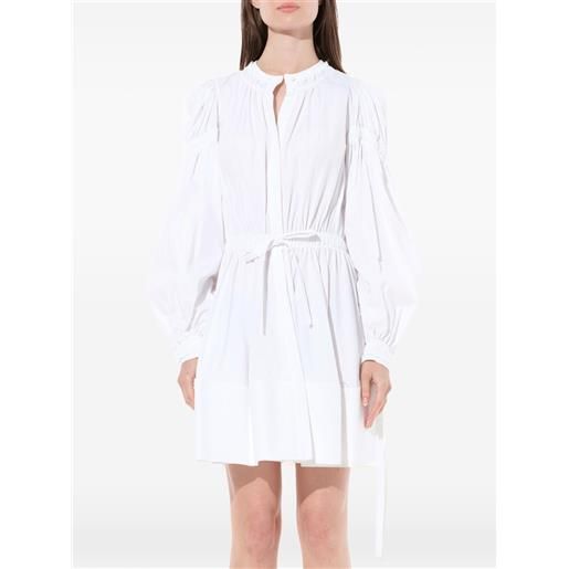 Alexander McQueen miniabito chemisier - bianco