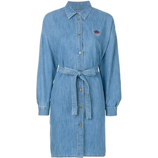 Kenzo vestito 'tiger' - blu