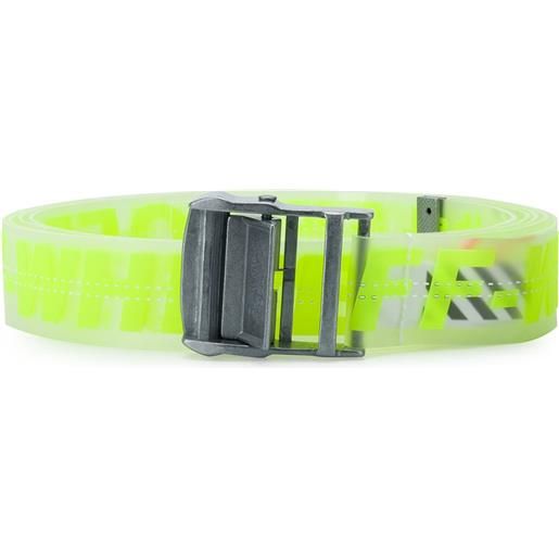 Off-White cintura industrial con stampa - bianco