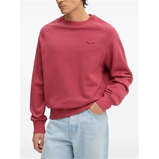 PS Paul Smith felpa con ricamo - rosa