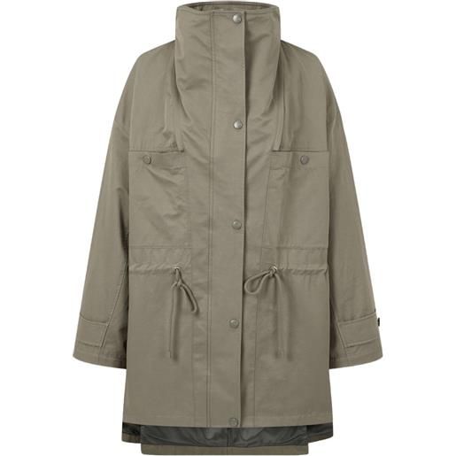 TOMBOY cappotto con cappuccio rimovibile - verde