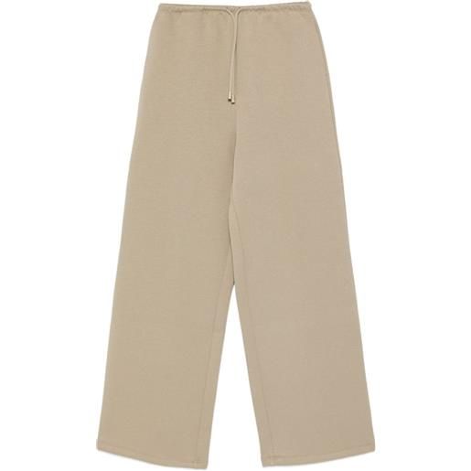 Patrizia Pepe pantaloni con coulisse - toni neutri