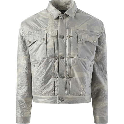 THUG CLUB giacca clouded claw - grigio