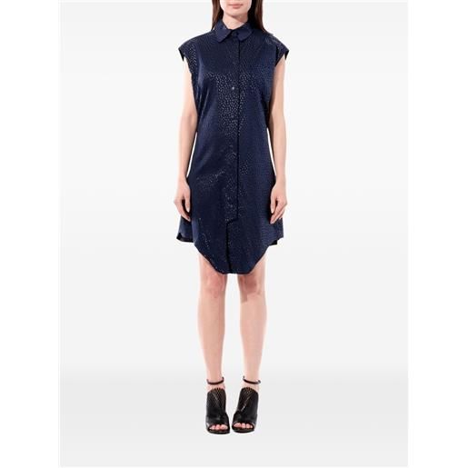 Balenciaga abito smanicato - blu