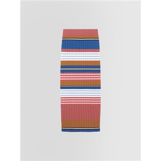 Alpha studio donna longuette stripes multicolor rosa 40