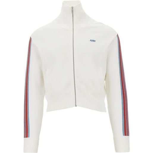 Autry giacca a righe - bianco