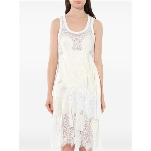 Givenchy abito midi asimmetrico - toni neutri