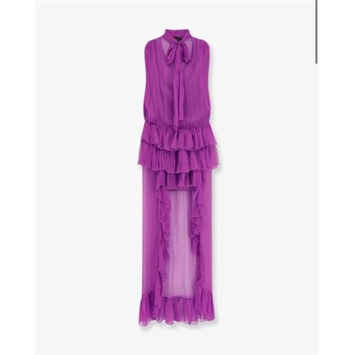 Actualee abito in tulle asimmetrico