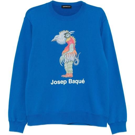 Undercover x josep baque felpa - blu