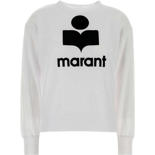 MARANT ÉTOILE t-shirt con logo - bianco